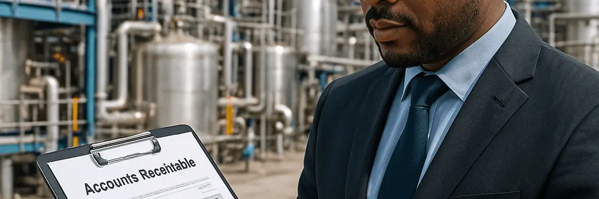 Illustration of accounts receivable management for the chemicals sector in Antananarivo