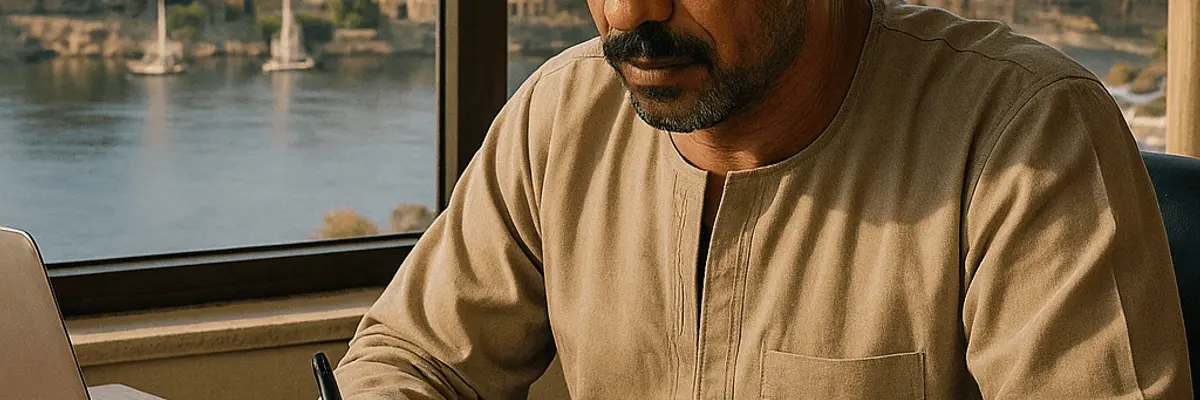 Illustration of accounts receivable management in Aswan