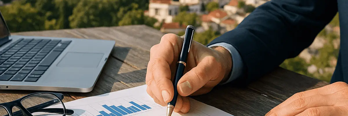 Illustration of accounts receivable management in Athens