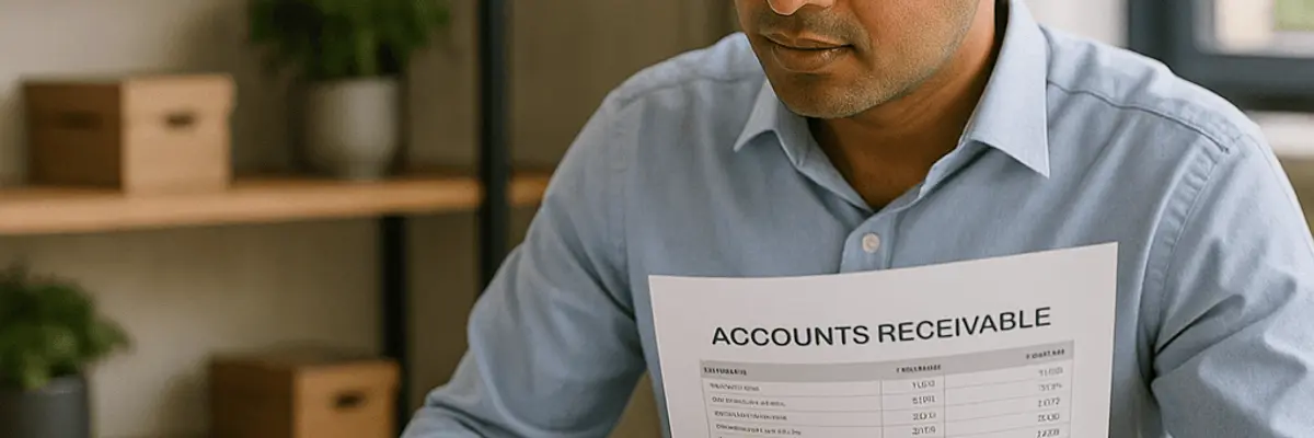 Illustration of accounts receivable management for the business owners in Bangalore