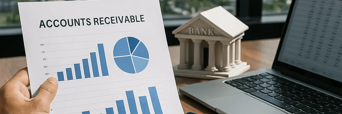 Illustration of accounts receivable management for the banking and lending services sector in Bangkok