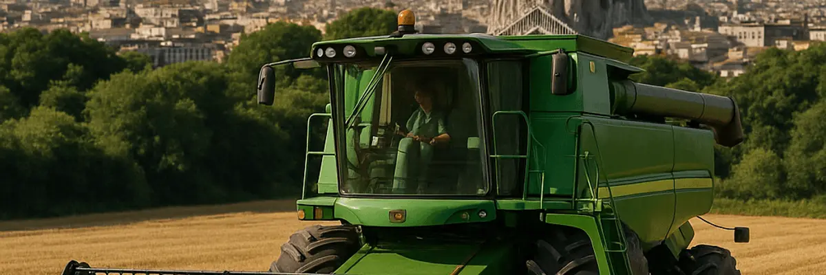Illustration of accounts receivable management for the agricultural equipment and services sector in Barcelona