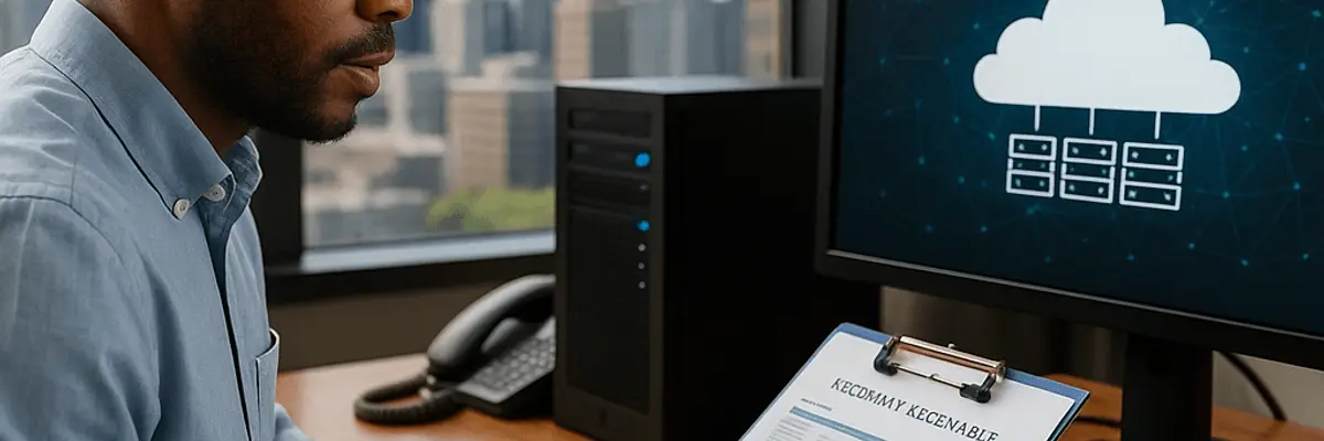 Illustration of accounts receivable management for the cloud services and hosting sector in Chicago