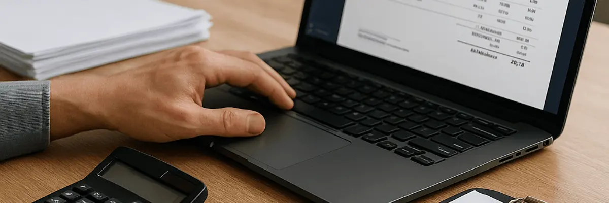 Illustration of accounts receivable management for the automated invoice processing sector for the compliance department