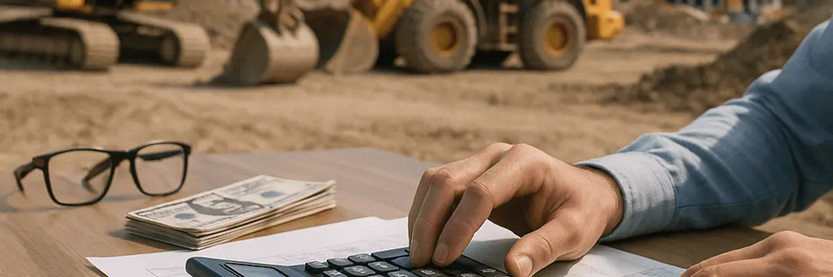 Illustration of accounts receivable management for the construction equipment suppliers sector in Dubai