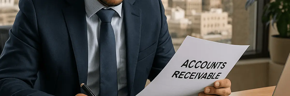 Illustration of accounts receivable management for enterprise in Abha