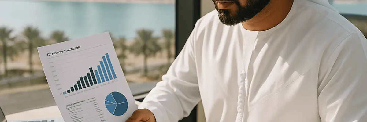 Illustration of accounts receivable management for enterprise for the business owners in Abu Dhabi