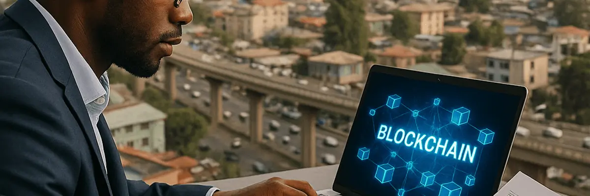 Illustration of accounts receivable management for the blockchain technology sector for enterprise in Addis Ababa
