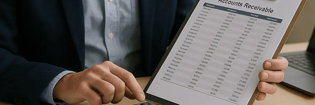 Illustration of accounts receivable management for the architecture firms sector for enterprise