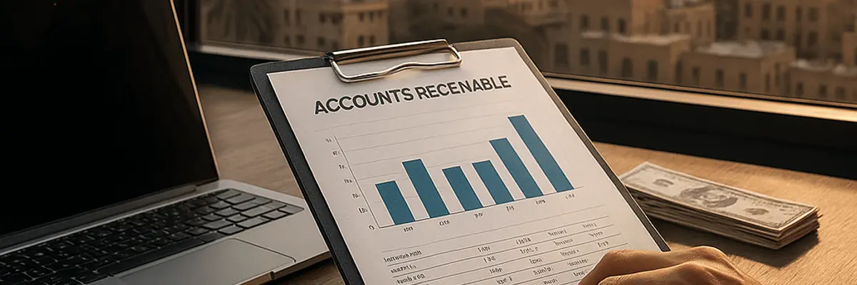 Illustration of accounts receivable management for enterprise in Cairo