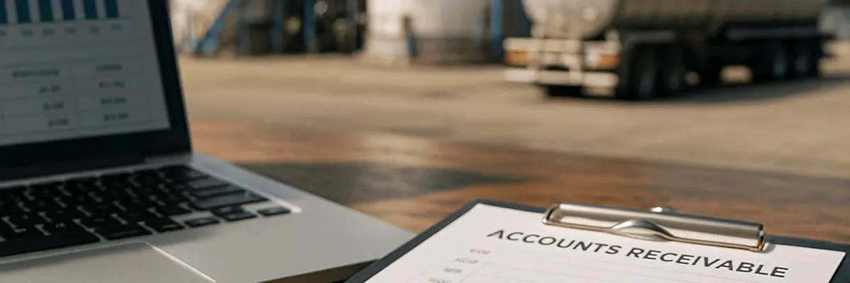 Illustration of accounts receivable management for the chemical distribution sector for enterprise