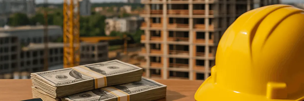 Illustration of accounts receivable management for the construction sector for enterprise