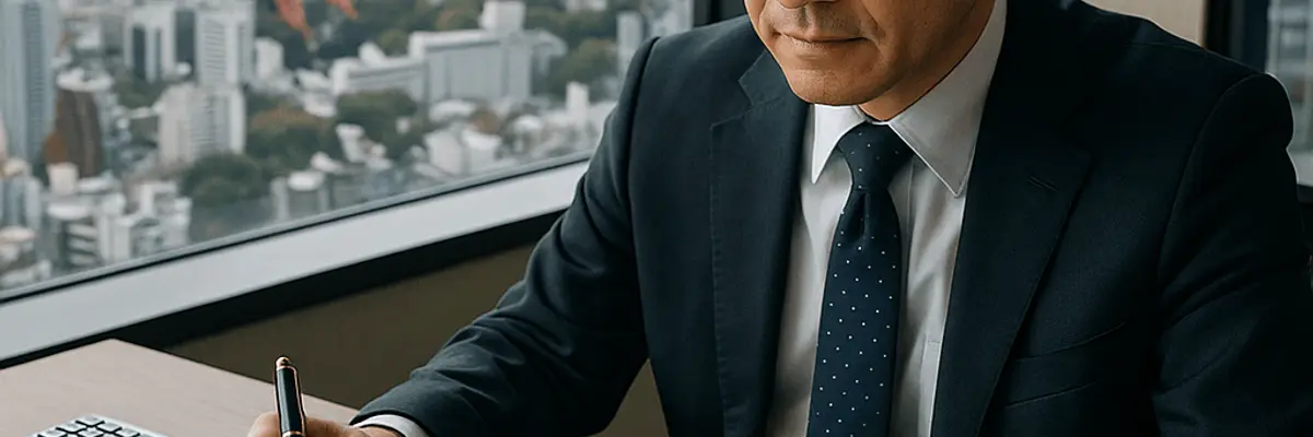 Illustration of accounts receivable management for enterprise for the accountants in Tokyo