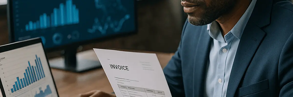 Illustration of accounts receivable management for the business analytics and ai sector for the founders