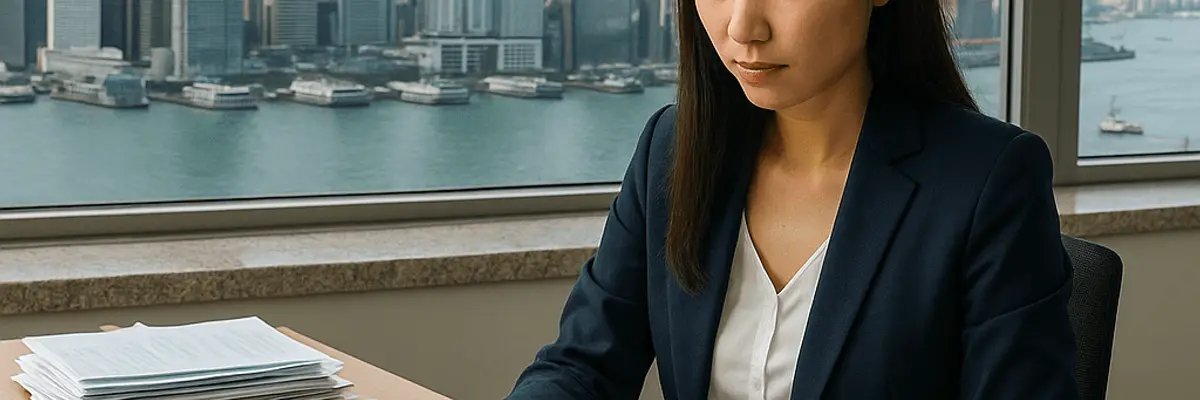 Illustration of accounts receivable management for the accounts receivable team in Hong Kong