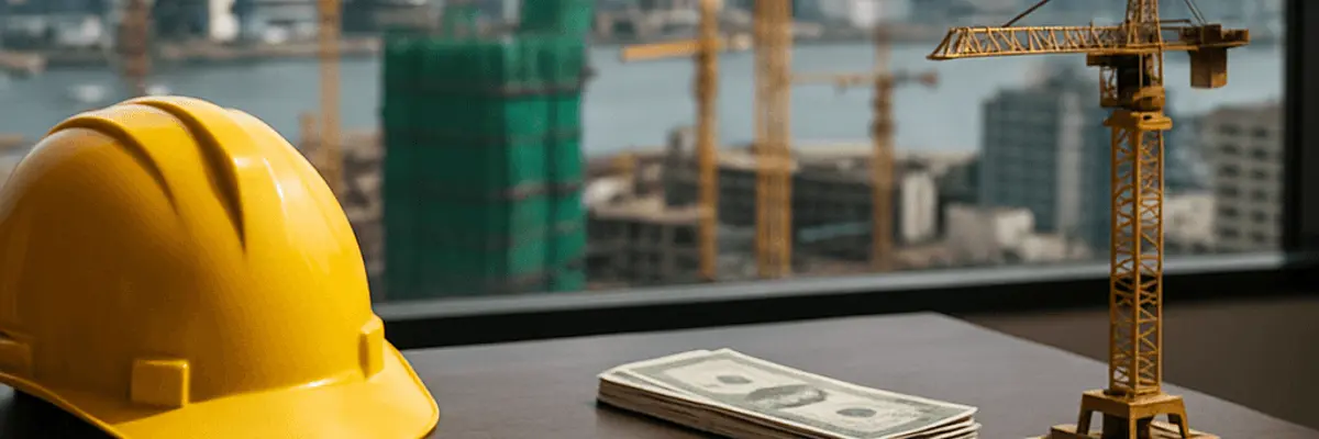 Illustration of accounts receivable management for the construction sector in Hong Kong