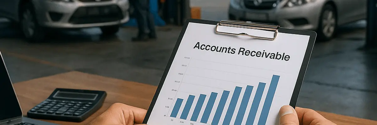 Illustration of accounts receivable management for the automotive sector in Istanbul