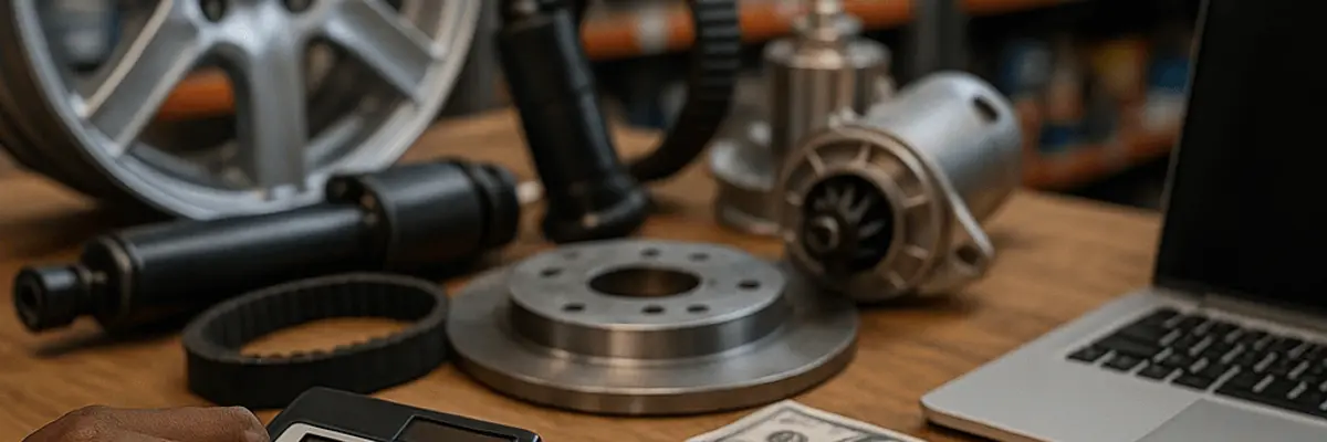 Illustration of accounts receivable management for the automotive parts and accessories sector in Jakarta