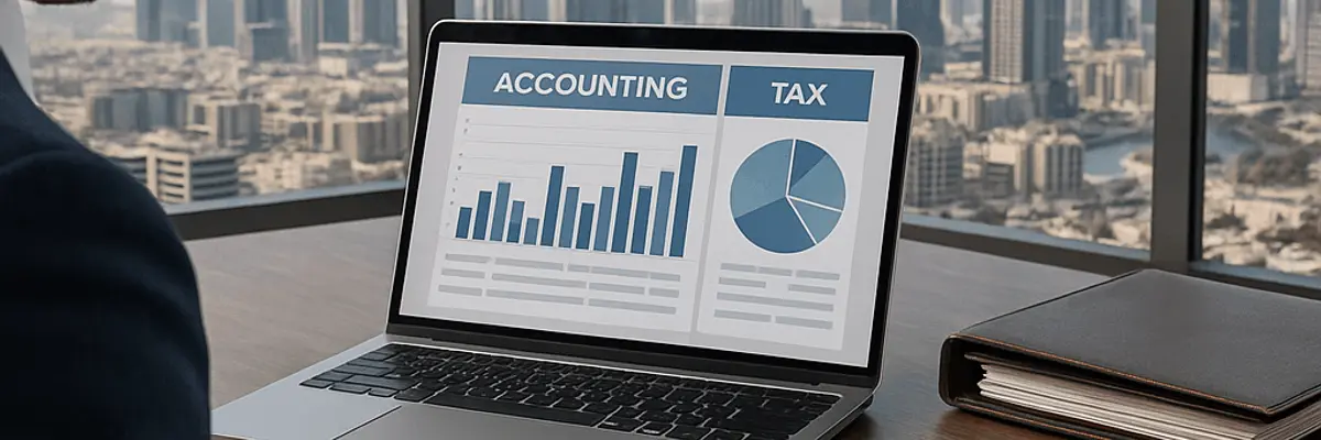 Illustration of accounts receivable management for the accounting and tax services sector for large businesses in Dubai