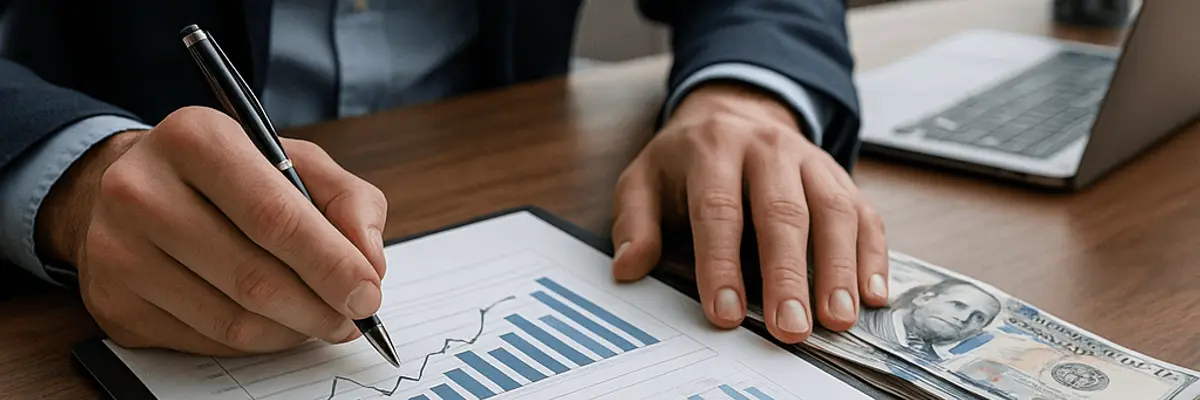 Illustration of accounts receivable management in London