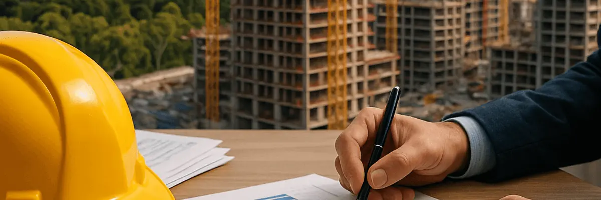 Illustration of accounts receivable management for the construction sector in Madrid