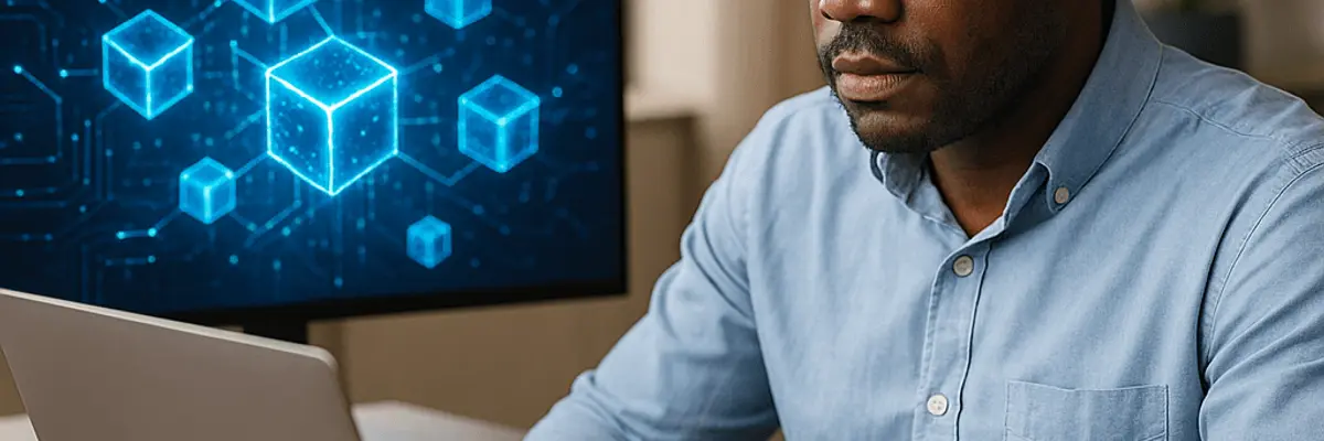 Illustration of accounts receivable management for the blockchain technology sector for medium businesses in Abidjan