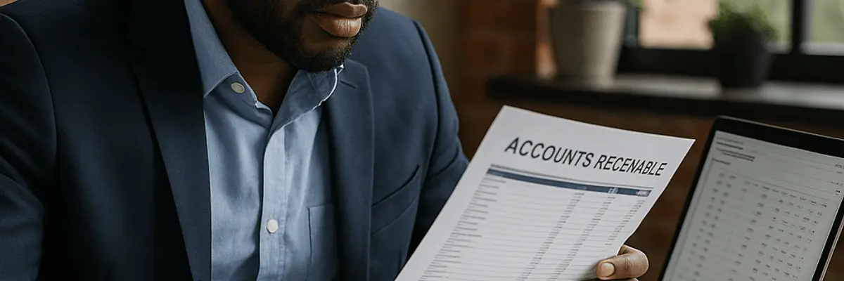 Illustration of accounts receivable management for the business process outsourcing bpo sector for medium businesses in Accra