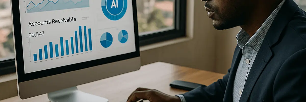 Illustration of accounts receivable management for the business analytics and ai sector for medium businesses in Addis Ababa