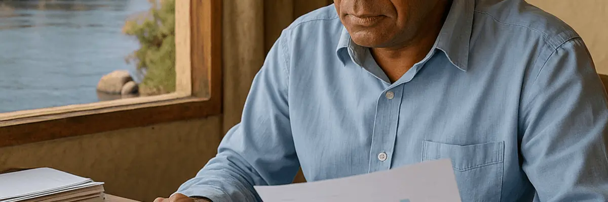 Illustration of accounts receivable management for medium businesses in Aswan