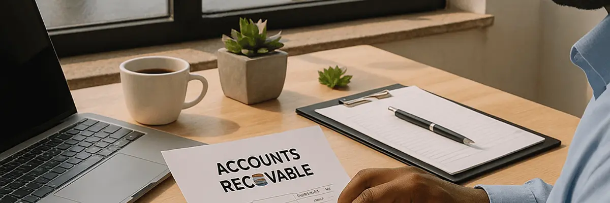 Illustration of accounts receivable management for medium businesses in Cairo