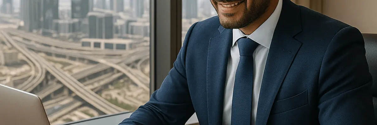 Illustration of accounts receivable management for medium businesses for the business owners in Dubai
