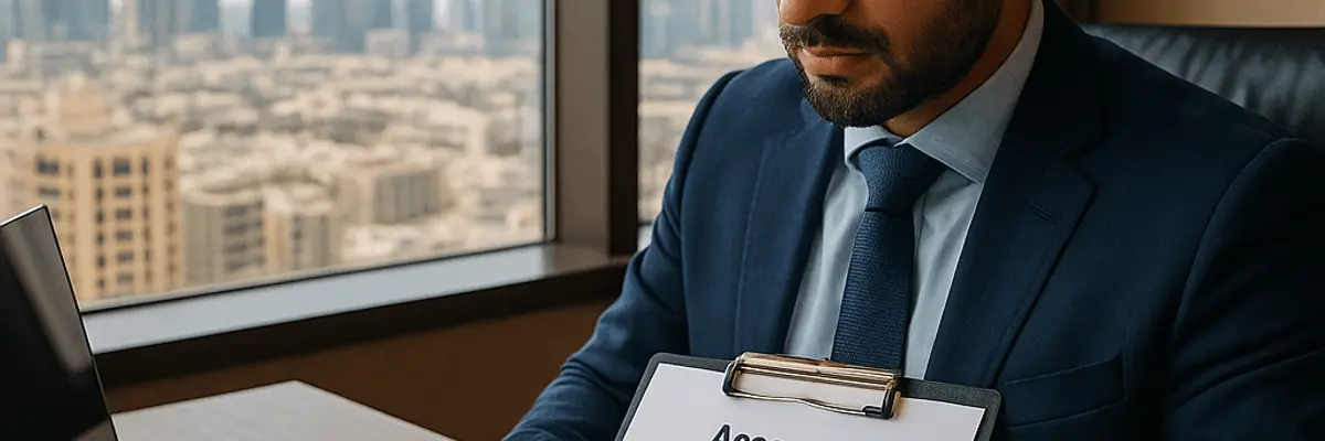 Illustration of accounts receivable management for medium businesses for the founders in Dubai
