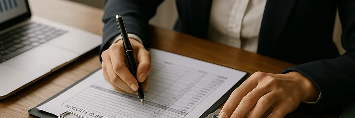 Illustration of accounts receivable management for the accounting and tax services sector for micro businesses in Almaty