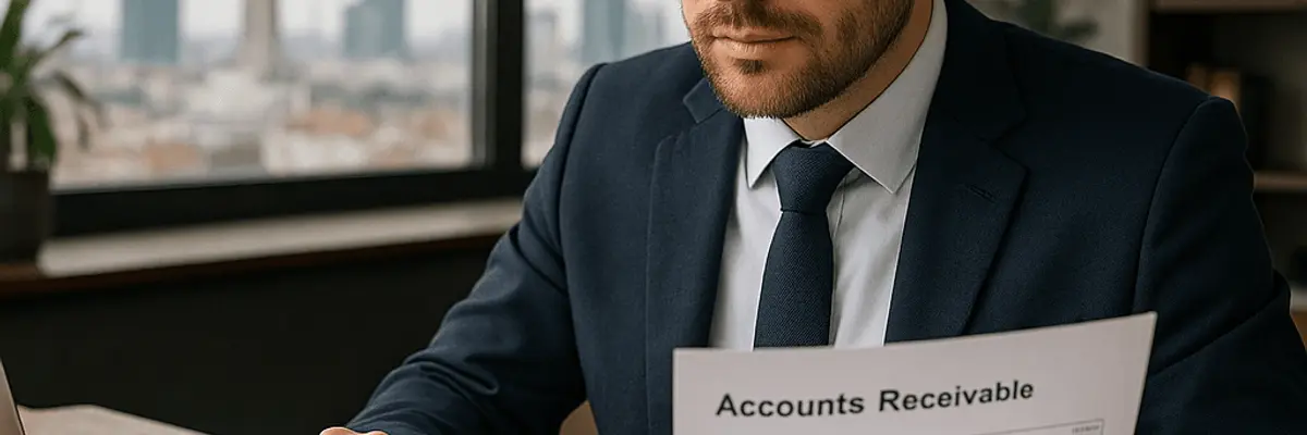 Illustration of accounts receivable management for micro businesses in Ankara
