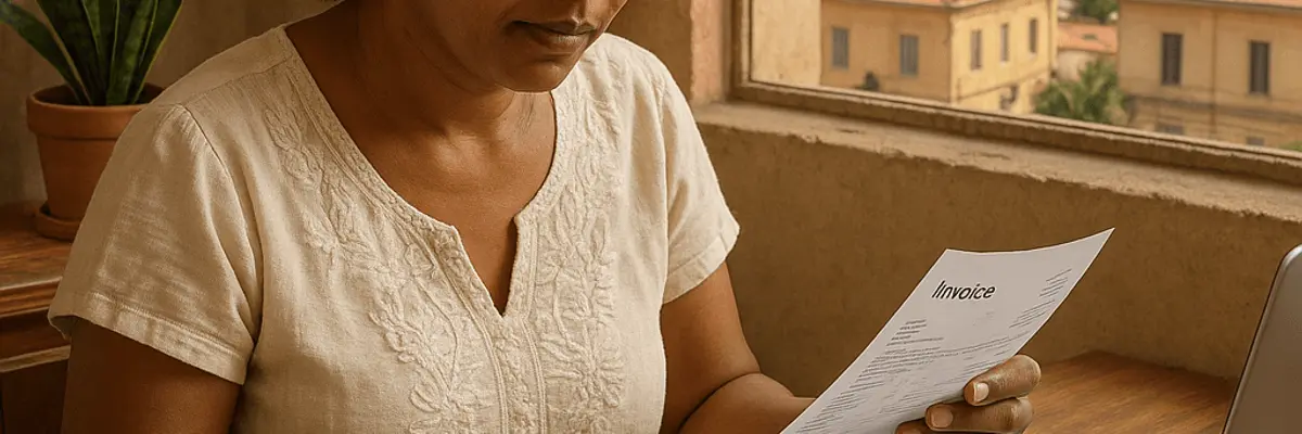 Illustration of accounts receivable management for micro businesses in Asmara