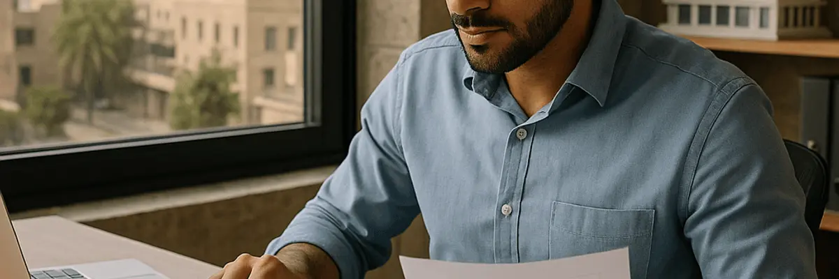 Illustration of accounts receivable management for the architecture firms sector for micro businesses in Baghdad