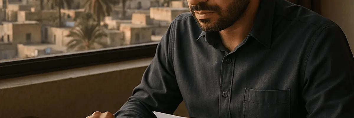 Illustration of accounts receivable management for micro businesses in Baghdad