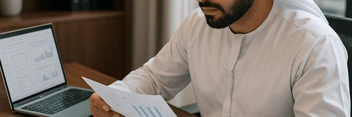 Illustration of accounts receivable management for the chemicals sector for scale up in Abu Dhabi