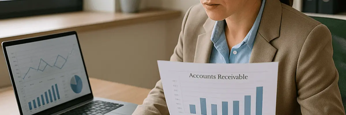 Illustration of accounts receivable management for scale up for the collection team in Almaty