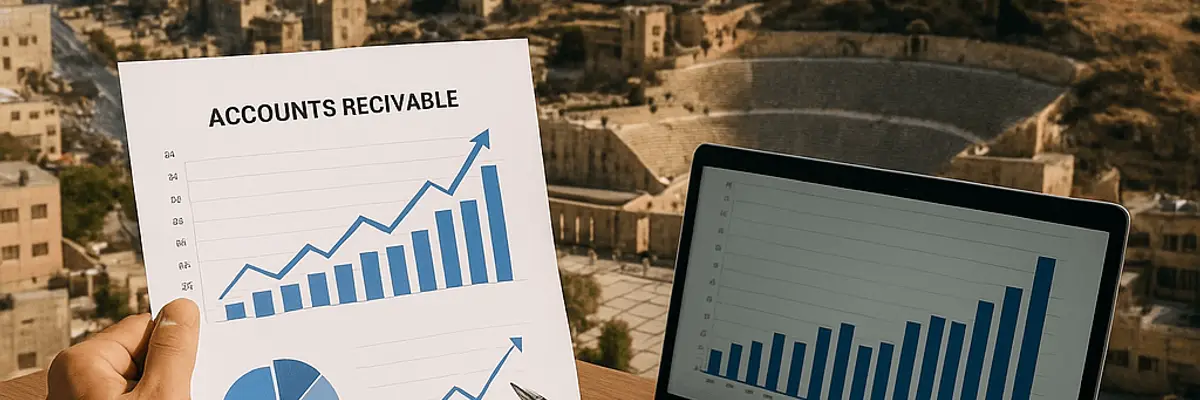 Illustration of accounts receivable management for scale up in Amman