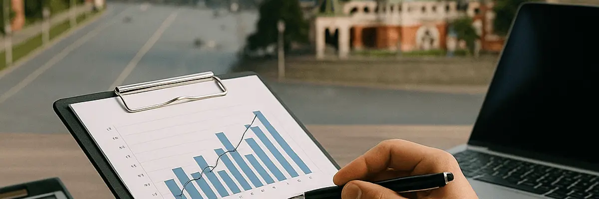 Illustration of accounts receivable management for scale up for the collection team in Moscow