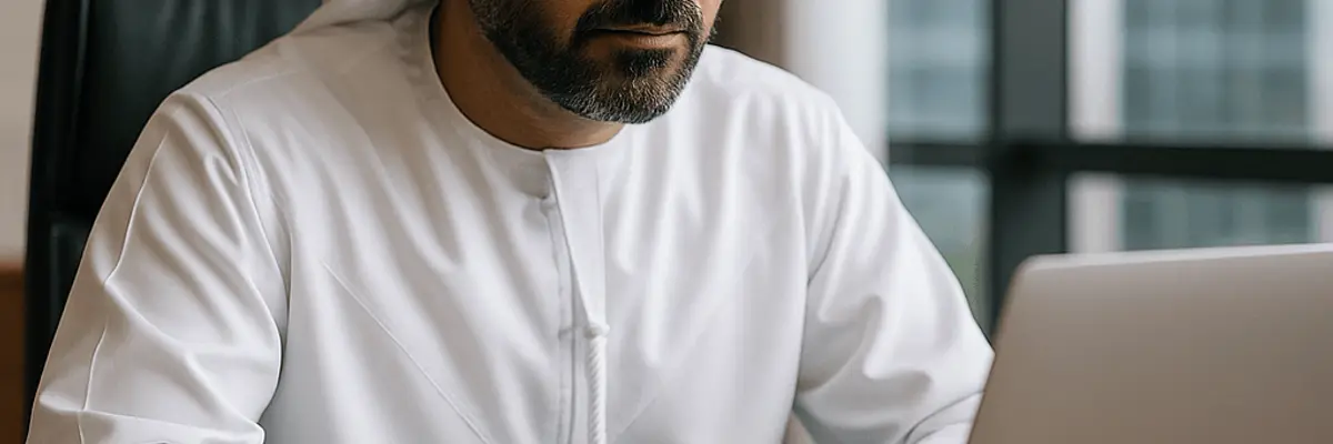 Illustration of accounts receivable management for the blockchain technology sector for small businesses in Abu Dhabi