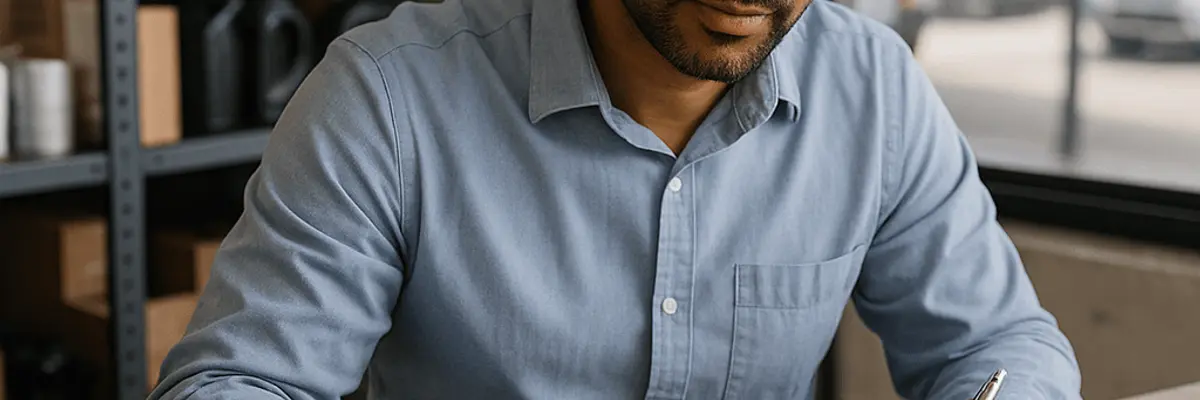 Illustration of accounts receivable management for the auto dealership supplies sector for small businesses in Abu Dhabi