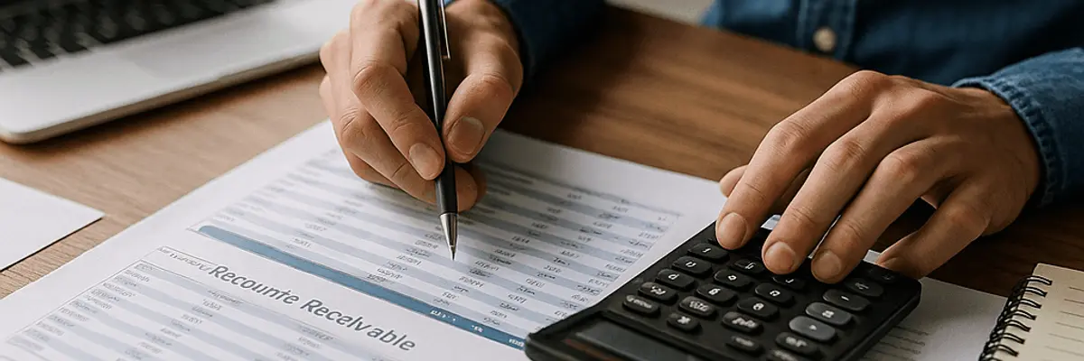 Illustration of accounts receivable management for small businesses for the payroll team in Ardabil