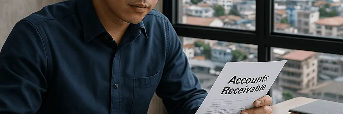 Illustration of accounts receivable management for small businesses in Manila