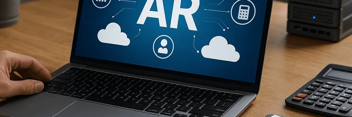 Illustration of accounts receivable management for the cloud services and hosting sector for startup in Abha