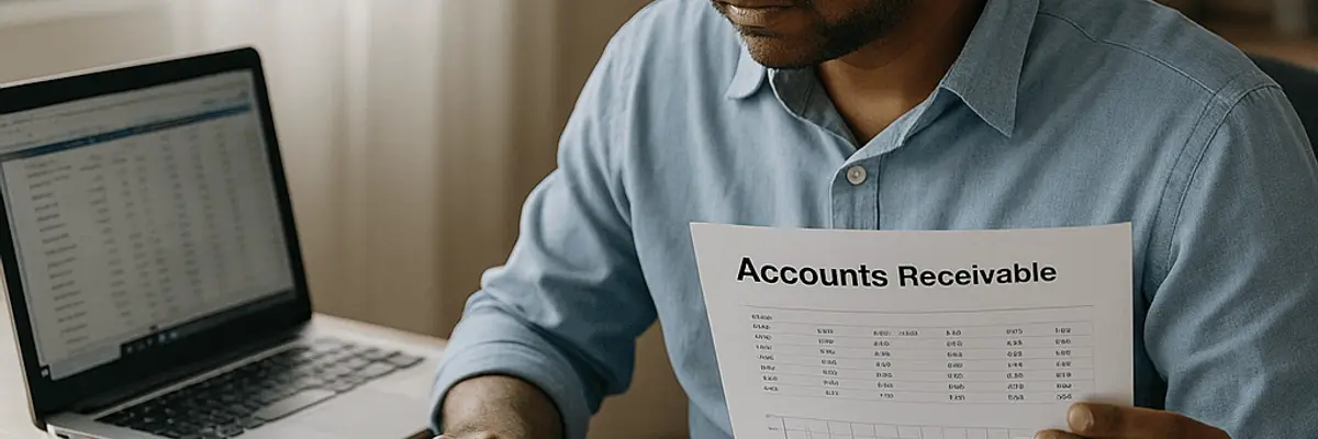 Illustration of accounts receivable management for startup for the internal audit department in Ahmedabad