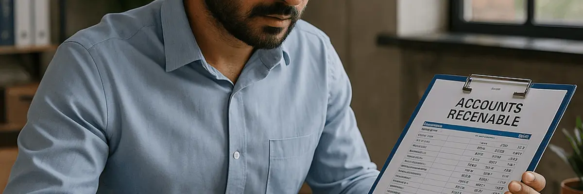 Illustration of accounts receivable management for startup for the accountants in Ahvaz