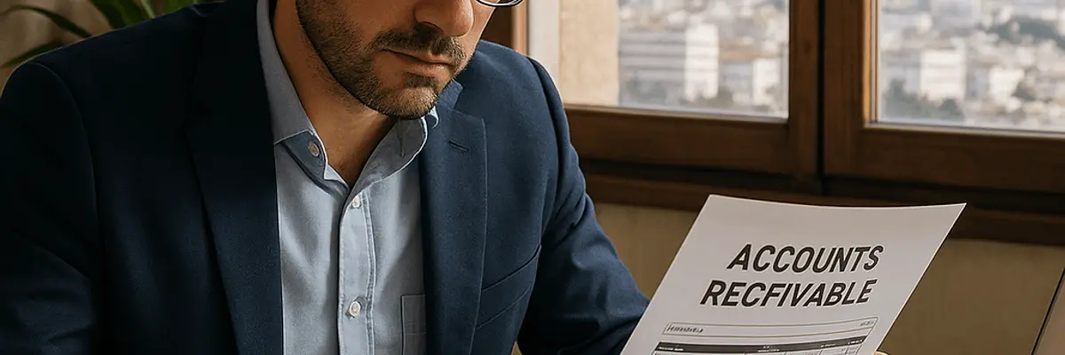 Illustration of accounts receivable management for startup for the accountants in Algiers