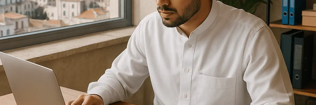 Illustration of accounts receivable management for startup for the compliance department in Algiers
